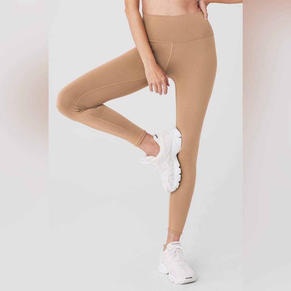 Alo 7/8 High-Waist Airlift Legging S Toasted Almond